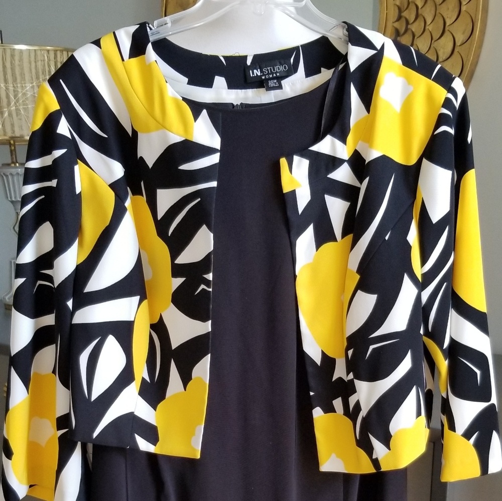 I.N.Studio dress and jacket